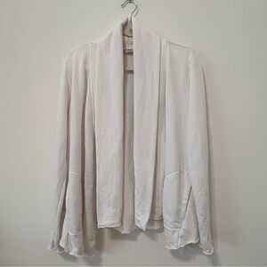 Athleta | Tranquility Wrap | Sz M | White | EUC